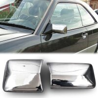 Edelstahl Spiegelkappen Set für MERCEDES E-KLASSE...