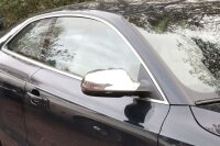 Edelstahl Chrom Spiegelkappen für Audi A3 S3 RS3 | Typ 8P | BJ 06.2010-2013