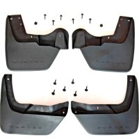 Original Schmutzfänger vorne & hinten links...