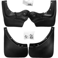 Original Schmutzfänger vorne & hinten links...