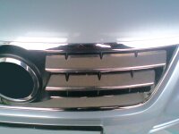 Edelstahl Chrom Kühler Grill Leisten für VW...