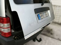 EDELSTAHL CHROM KOFFERRAUMLEISTE UNTEN für DODGE NITRO | HECKLEISTE, ZIERLEISTE