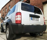 EDELSTAHL CHROM KOFFERRAUMLEISTE UNTEN für DODGE NITRO | HECKLEISTE, ZIERLEISTE
