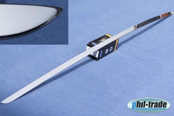 EDELSTAHL CHROM KOFFERRAUMLEISTE UNTEN für VW PASSAT B6 LIMOUSINE | BJ 2005-2010