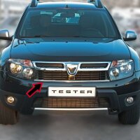 Edelstahl Chrom Kühler Grill Leiste Stoßstange...