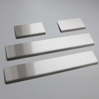 Edelstahl Einstiegsleisten Matt für Opel Astra K Abkantung 4/5 Türen ab BJ 2015>