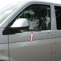 Edelstahl Fensterleisten Chrom für alle VW T5, VW T6...