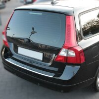 Ladekantenschutz Edelstahl für VOLVO V70 III | 2007-2013 | poliert mit Abkantung