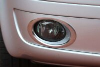 EDELSTAHL NEBELSCHEINWERFER RINGE CHROM BLENDEN für VW T5 FACELIFT | 2010-2015