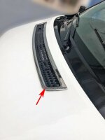 Edelstahl Rahmen chrom für FORD TRANSIT 2006-2013 | Lüftungsgitter MOTORHAUBE