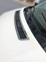 Edelstahl Rahmen chrom für FORD TRANSIT 2006-2013 | Lüftungsgitter MOTORHAUBE