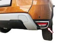 EDELSTAHL REFLEKTOR RAHMEN CHROM für DACIA DUSTER II...