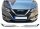 Edelstahl Blenden Stoßstange Grill für NISSAN QASHQAI II Facelift | ab Bj 2017-