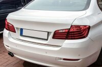 EDELSTAHL CHROM KOFFERRAUMLEISTE UNTEN für BMW 5ER F10 LIMOUSINE | BJ 2010-2016