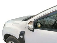 Edelstahl Spiegelkappen für DACIA DUSTER II ab 2018- | Chrom Look-poliert