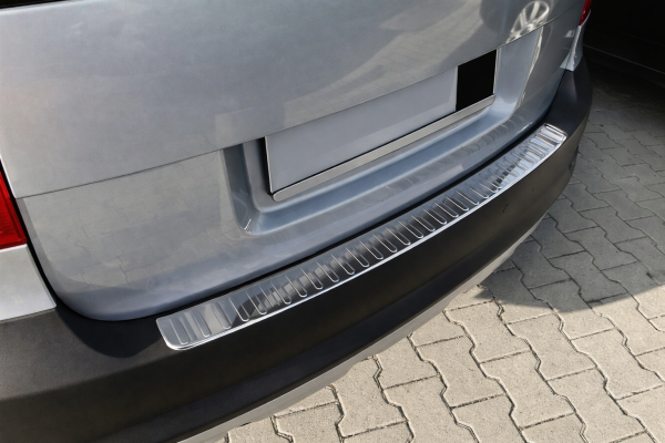 Ladekantenschutz Edelstahl chrom V2A für SKODA Yeti hinten 2009-2013