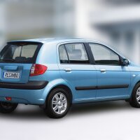 Chrom Edelstahl Türgriffe Kappen Blenden für Hyundai Getz | 2002-2010 | 4 teilig
