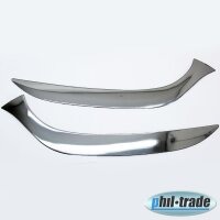 Chrom unter Scheinwerfer Blenden für Renault Clio IV...