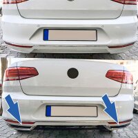 Edelstahl Auspuff Atrappen passend für Passat B8, 3G...