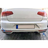 Edelstahl Auspuff Atrappen passend für Passat B8, 3G...