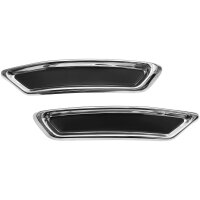 Edelstahl Auspuff Atrappen passend für Passat B8, 3G | LIMOUSINE + VARIANT | 2014-2019