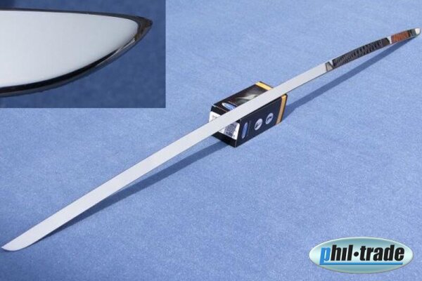 EDELSTAHL CHROM KOFFERRAUMLEISTE UNTEN für NISSAN QASHQAI J10, J10+2 | 2006-2013