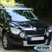 EDELSTAHL NEBELSCHEINWERFER RAHMEN CHROM RINGE für SKODA YETI | 2009-2017