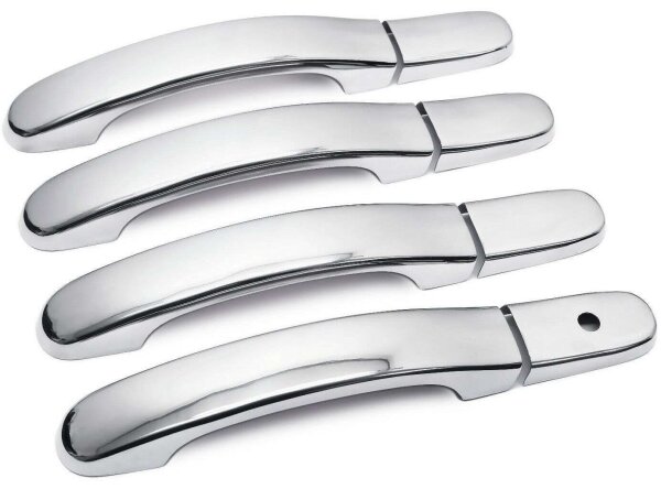 Chrom Türgriffe Edelstahl Blenden für Ford Fiesta V | BJ 2002-2008