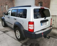 Ladekantenschutz Edelstahl chrom für DODGE NITRO | 2005-2011 | DESIGN AUFLAGE