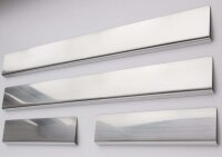 Edelstahl Einstiegsleisten V2A Matt für Range Rover...