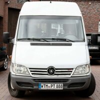 Edelstahl Grill Leisten chrom für MERCEDES SPRINTER,...