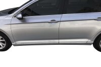 Edelstahl Chrom Türleisten für VW Passat B8, Limo, Variant | ab 2014 | 8-tlg Set