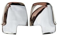Edelstahl Chrom Spiegelkappen Set für Mercedes Sprinter W907 W910 ab 2018 Blende