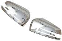 EDELSTAHL SPIEGELKAPPEN CHROM für MERCEDES W176 W242 W246 W204 S204 C204 C216