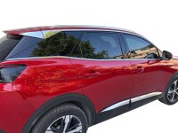 Edelstahl Chrom Türleisten für PEUGEOT 3008 II | ab 2016 | 4-tlg Set Zierleisten