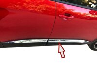 Edelstahl Chrom Türleisten für PEUGEOT 3008 II | ab 2016 | 4-tlg Set Zierleisten