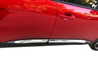 Edelstahl Chrom Türleisten für PEUGEOT 3008 II | ab 2016 | 4-tlg Set Zierleisten