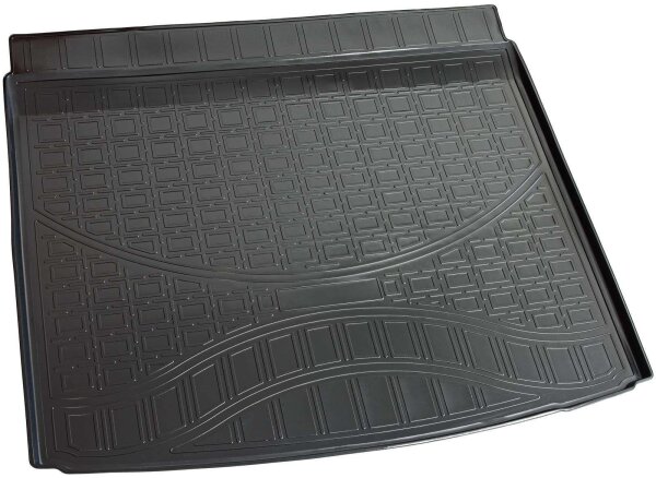 Kofferraumwanne für Renault Captur I, nur 2WD | 2013-2019 | passgenau mit Rand