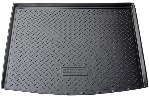 Gummi Kofferraumwanne für Ford GRAND C-MAX | 2010 - 2019 | passgenau mit Rand