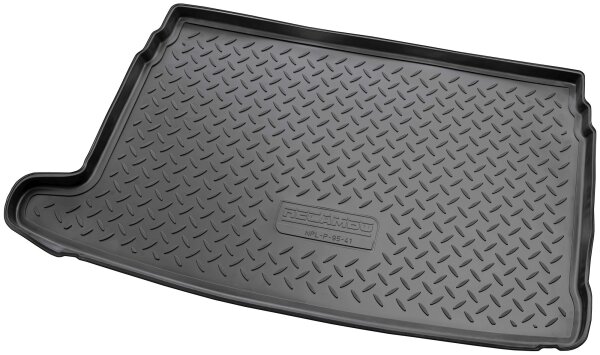 Gummi Kofferraumwanne für VW Polo V | 6R, 6C | BJ 2009-2017 | passgenau mit Rand