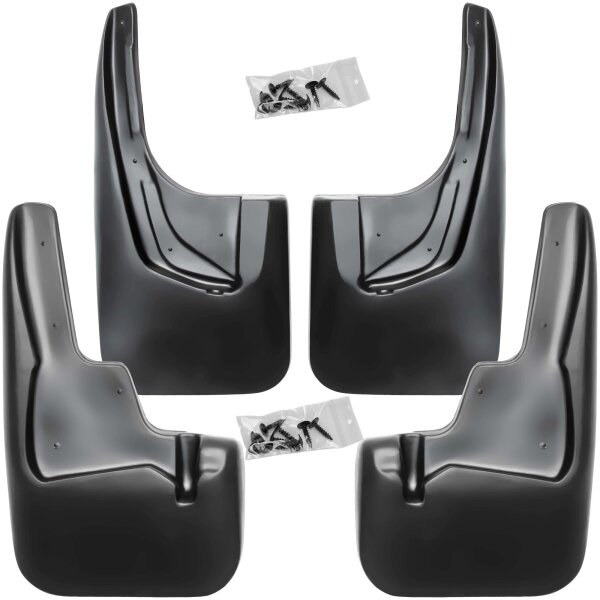 Schmutzfänger vorne + hinten für Mitsubishi Outlander II | 2010-2012 | passgenau