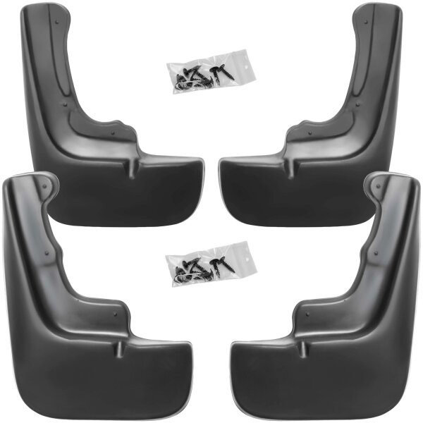 Schmutzfänger vorne + hinten für Citroen Jumper II | ab 2006 mit Kotflügelverbr
