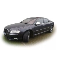 Recambo Edelstahl Spiegel Kappen Chrom kompatibel für Audi A4 Limo + Avant | Typ 8K | BJ 2007-2010