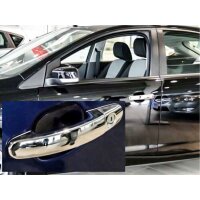 Recambo Chrom Türgriffe Blenden Edelstahl kompatibel für Ford Escape 2012-2019 | Ranger 2012-2019