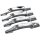 Recambo Chrom Türgriffe Blenden Edelstahl kompatibel für Opel Meriva B 2010-2017 Zafira B 2005-2014