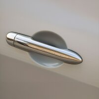 Recambo Chrom Türgriffe Blenden Edelstahl kompatibel für Renault Laguna II | Typ BG KG | 2001-2007