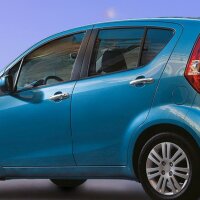 Recambo Chrom Türgriff Blenden Edelstahl kompatibel für Suzuki SX4 | S-Cross 2006-2015 | Keyless GO