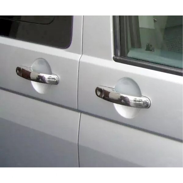Recambo Chrom Türgriff Blenden Edelstahl kompatibel für VW Caddy 2K | Touran 1T | BJ 2003-2015