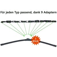 Recambo Front Scheibenwischer Flachbalken - Länge:...