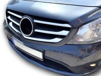 Edelstahl Kühlergrill Leisten chrom für MERCEDES Citan | Typ W415 | BJ 2012-2021